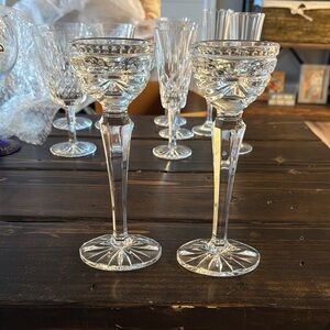 Waterford Crystal "Overture" candlesticks-set of two